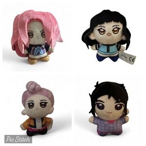 K-pop Demon Hunter Kids Cartoon Dolls 8 PC Set 10CM
